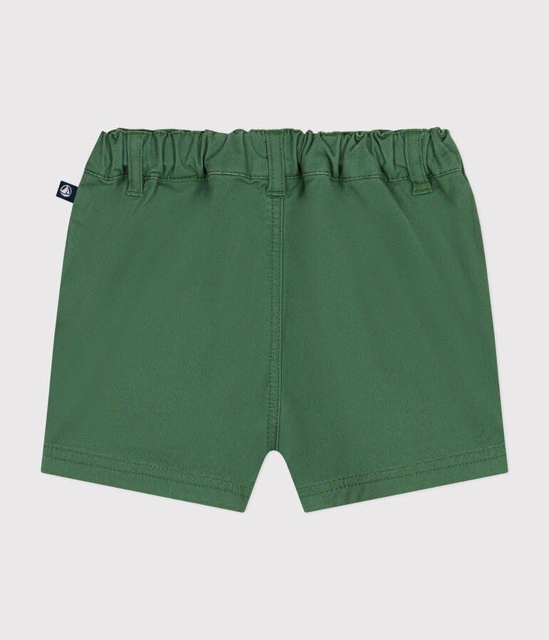 Shorts in serge neonato verde
