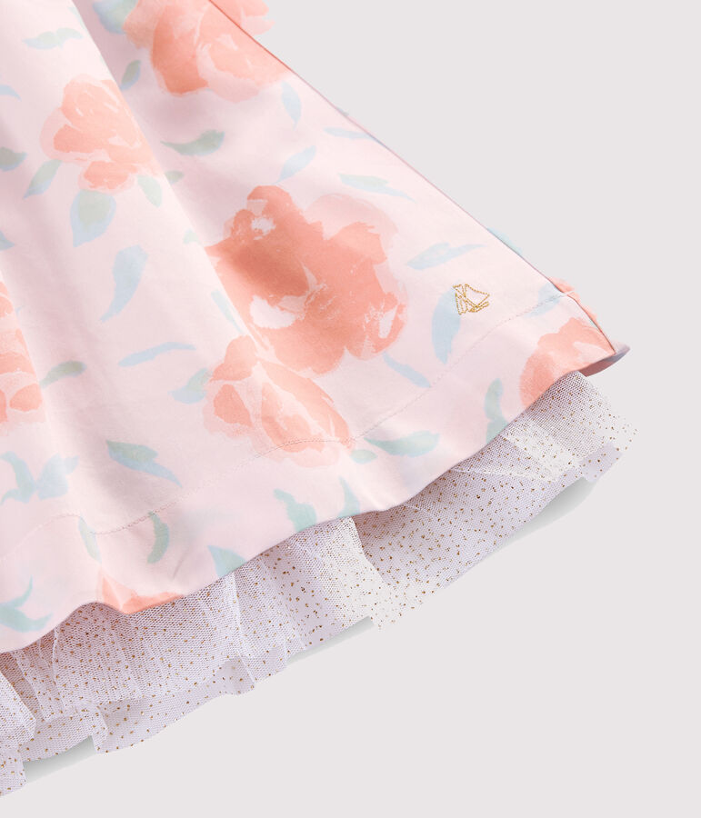 Abito da cerimonia bambina rosa VIENNE/bianco MULTICO