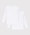 Confezione da 2 t-shirt manica lunga bianche bambino variante 1