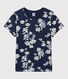 T-shirt Taglio Regular girocollo in cotone bio Donna