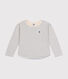 T-shirt a maniche lunghe in tubique bambino