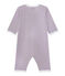 Tutina senza piedi bebè bambino bianco ECUME/bianco MULTICO