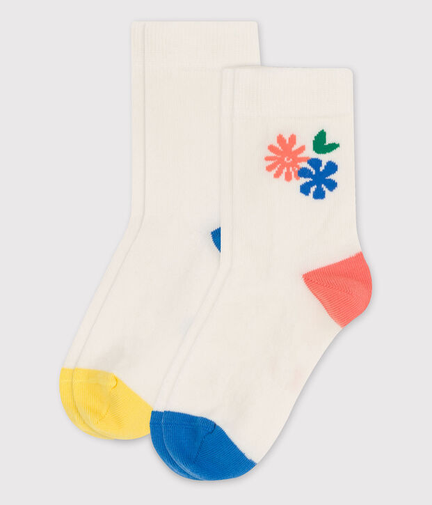 Confezione da 2 paia di calzini bambina multicolore