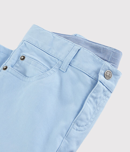 Pantaloni in serge bambino blu JASMIN