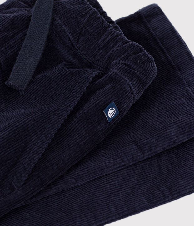 Pantaloni dritti in velluto bambino SMOKING