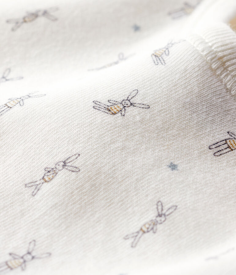 Bavaglino lapinou bianco/multicolore