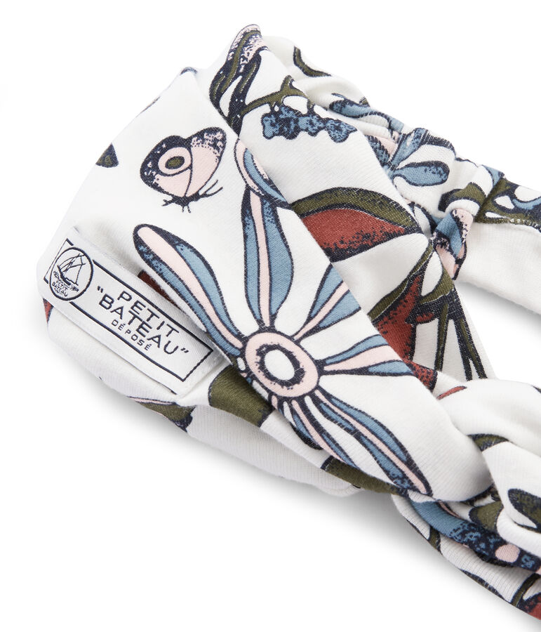 Fascia donna bianco/multicolore