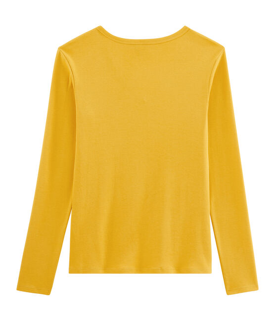 T-shirt manica lunga iconica donna giallo BOUDOR