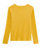 T-shirt manica lunga iconica donna giallo BOUDOR