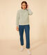 Maglione a costa inglese in cotone Donna