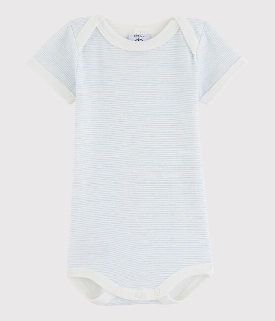 Body a manica corta bebè unisex bianco LAIT/ OXYGENE