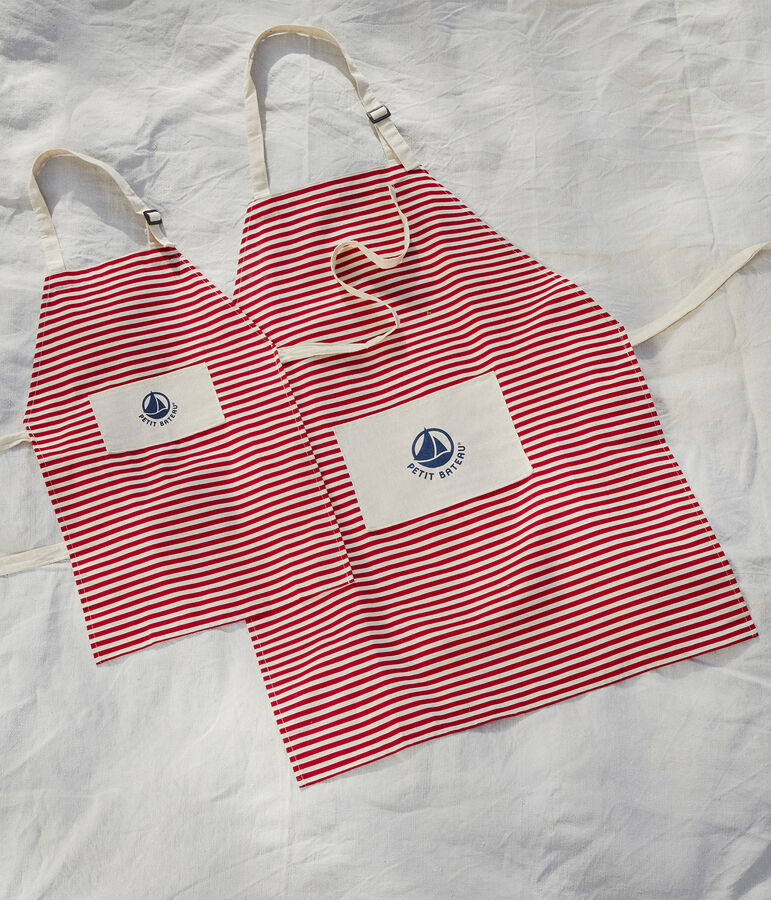 Set di grembiuli in 100% cotone bio multicolore