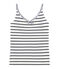 Canottiera donna bianco MARSHMALLOW/blu SMOKING