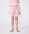 Shorts in cotone con stampa bambina rosa FLEUR/ SPI