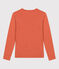 T-shirt L'ICONIQUE girocollo in cotone Donna rosa BRANDY