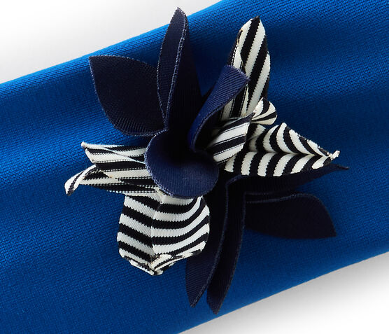 Fascia da bagno bambina blu RIYADH