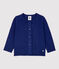Cardigan in tricot bebè. blu MAJOR