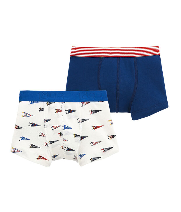 Lotto di 2 boxers per bambino multicolore