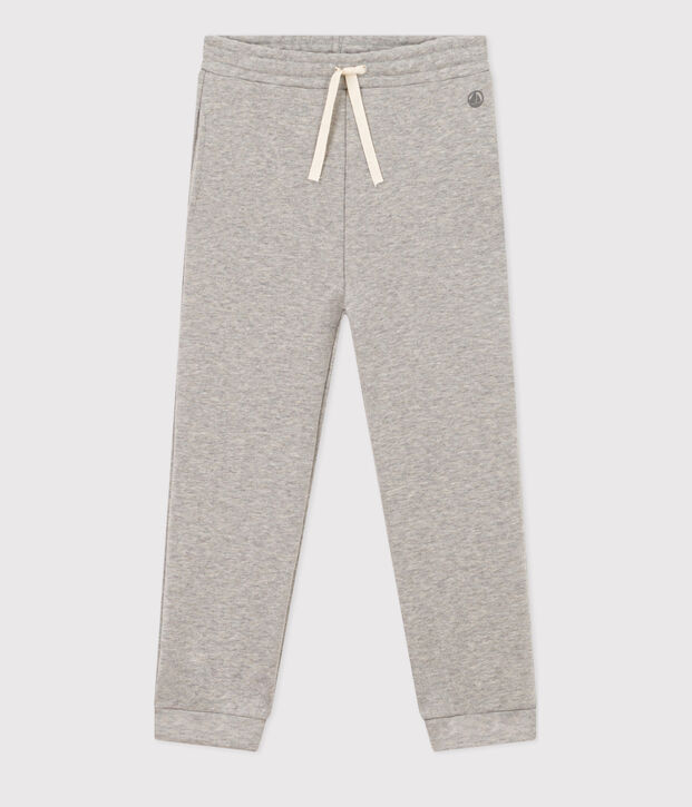 Pantaloni da jogging in molleton bambina grigio