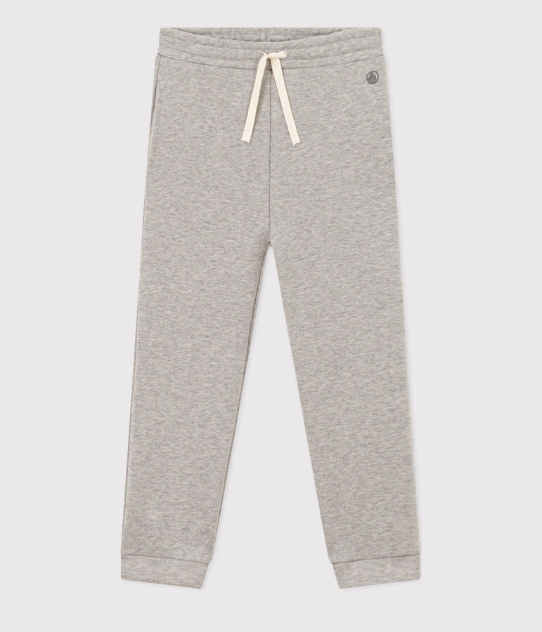 Pantaloni da jogging in molleton bambina grigio
