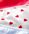 Confezione da 3 slip cuore rosso ragazza in cotone biologico e elastan variante 1