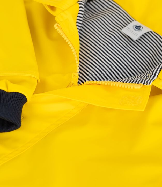 Impermeabile iconico bambini in PU giallo