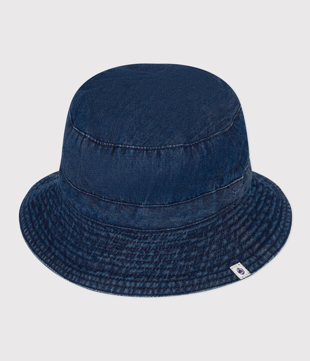 Bob beb&egrave; in denim di cotone biologico blu