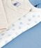 Set di body a maniche lunghe in cotone con stampa a cuori neonato variante 1