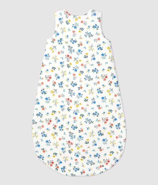 Sacco nanna bebè in cotone bianco MARSHMALLOW/bianco MULTICO