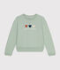 Maglia in tessuto felpato donna