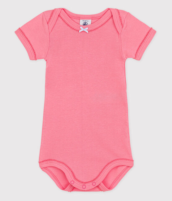 Body manica corta bebè rosa GRETEL