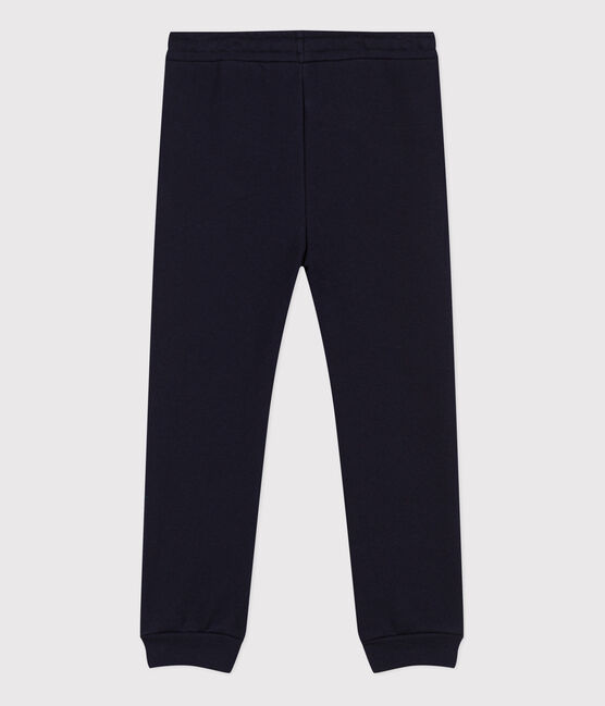 Pantaloni da jogging in molleton bambina blu SMOKING