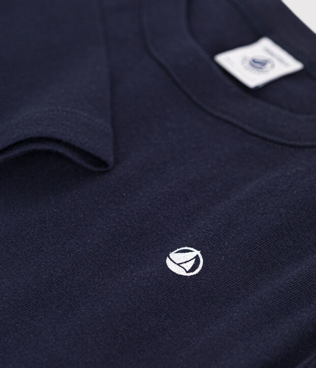 T-shirt a maniche lunghe a costine bambina/bambino SMOKING