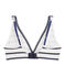 Reggiseno donna bianco MARSHMALLOW/blu SMOKING