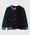 Teddy bambino in molleton blu SMOKING/ PINEDE