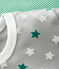 Confezione da 2 pigiami corti con stelle e millerighe verdi bambino in cotone variante 1