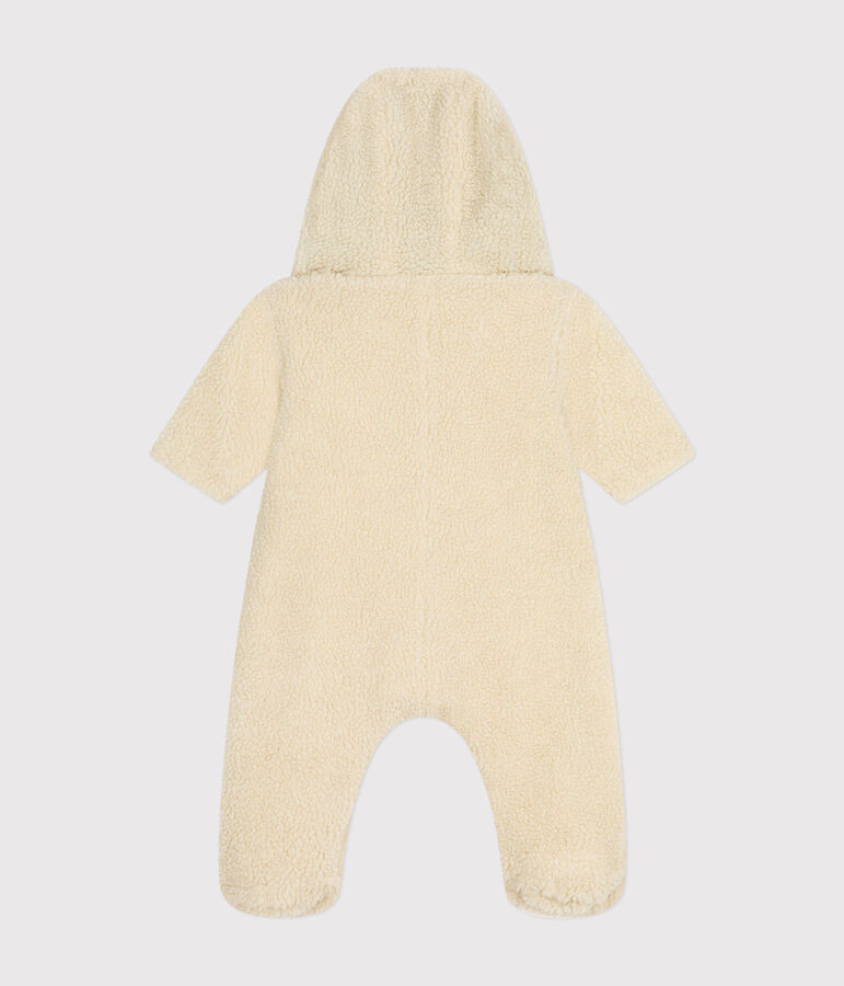Tutina in sherpa neonato ecru