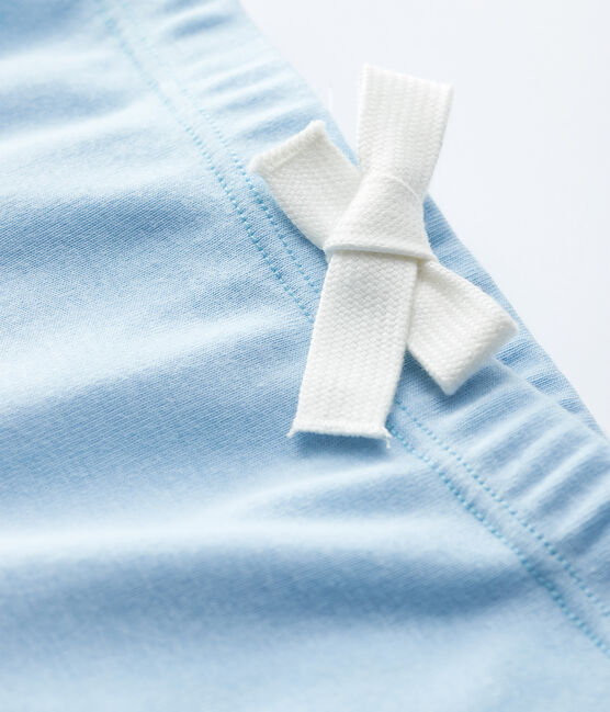 Shorts per  bebè in cotone blu JASMIN