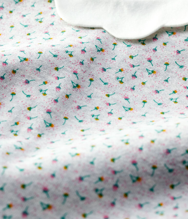 Abito in molleton beb&egrave;. grigio BELUGA/bianco MULTICO