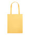 borsa shopping tinta unita giallo DORE