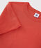 T-shirt girocollo iconica in cotone Donna arancione OURSIN