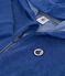 Felpa con cerniera in cotone bambino blu