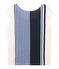 T-shirt maniche corte donna in lino bianco MARSHMALLOW/ MULTICO CN