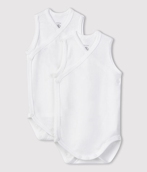 Duo body nascita senza maniche beb&egrave; multicolore