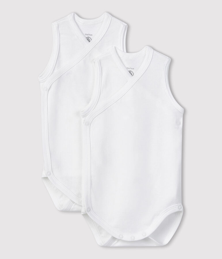 Duo body nascita senza maniche beb&egrave; multicolore