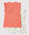 Set di due bluse per a manica corta in cotone. variante 1