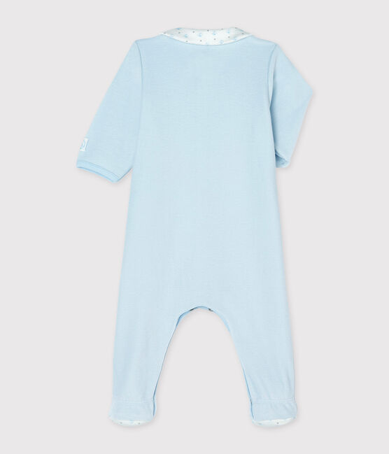 Tutina pigiama in ciniglia per neonati blu FRAICHEUR