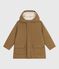 Parka bambino lunghezza midi tinta unita marrone ROCHE