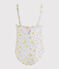 Costume da bagno intero ecoresponsabile bambina bianco MARSHMALLOW/bianco MULTICO