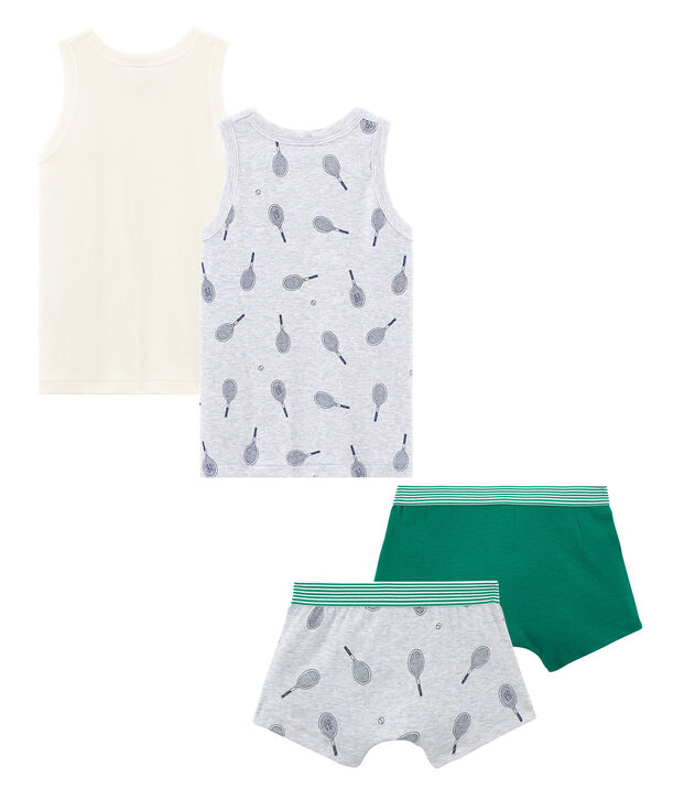 Lotto intimo da ragazzo multicolore